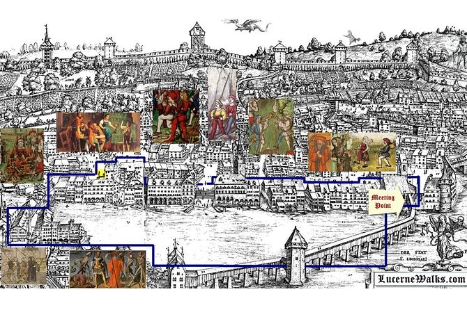 1.5-Hour Small-Group Nightwatchman Walk in Medieval Lucerne - Meeting the Nightwatchman at Peterskapelle