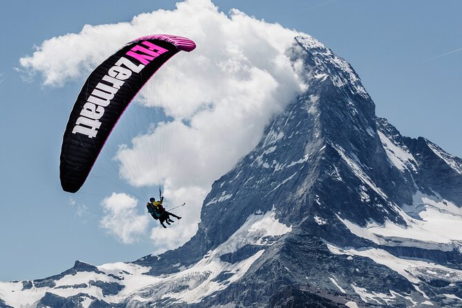 20 to 25 Minute Tandem Paragliding in Zermatt and Matterhorn View - A Gentle Start for First-Time Flyers