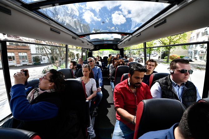 Basel City Sightseeing Bus Tour - The audio and tablet setup