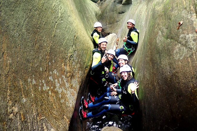 Basic Corippo Canyoning Experience in Valle Verzasca - Guides, safety, and the free photos