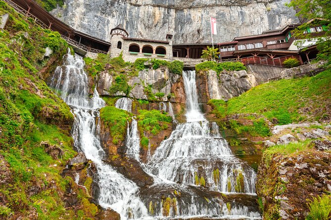 Beatus Caves, Panoramic Bridge, Nature Park Blue Lake and Lake Thun Cruise - Returning to Interlaken by Lake Thun boat