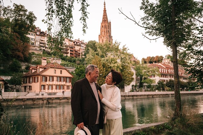 Bern Private Photoshoot with Optional Picnic by the River - Starting at Rosengarten with Bern below you