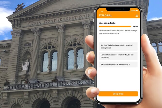Bern Scavenger Hunt and Sights Self-Guided Tour - Starting at Käfigturm on Marktgasse