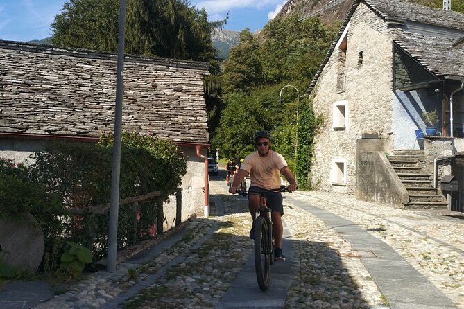 BikeBrix Scenic Cycling Tour in Lake Maggiore Ascona Locarno - Quiet roads, river paths, and the first views