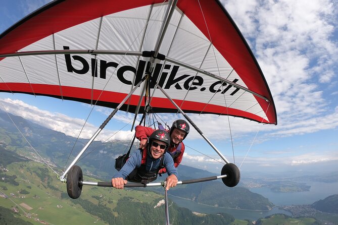 Birdlike Hang Gliding Lucerne - Hang gliding compared with paragliding