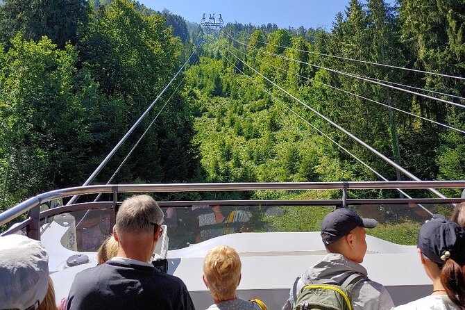 CabriO World's first Open Top Cable Car Ticket to Mt Stanserhorn - The historic funicular begins the climb