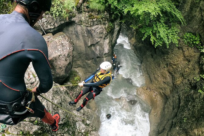 Canyoning Interlaken with OUTDOOR - Jumps, slides, and the 5-meter choice