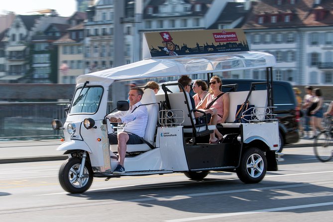 City Tour Plus Lucerne by Etuktuk - The Lion Monument and Lucerne’s quieter corners
