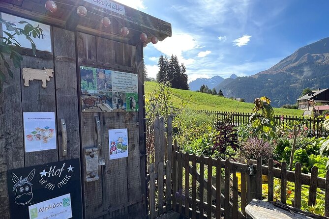 Easy countryside tour in Swiss Alps - kids friendly - Food, including the possibility of Raclette