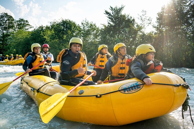 Family Rafting - Starting at the Wilderswil base