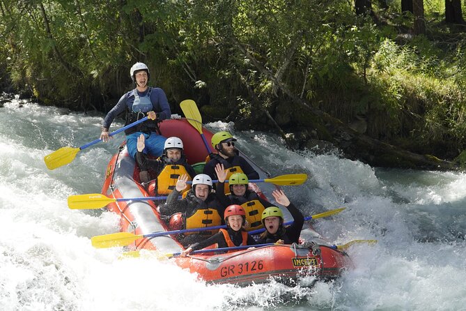 Family Rafting Experience in Engadin - The finish: hot showers, snacks, and photos