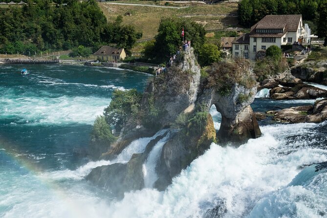 From Zurich: Rhine Falls, Chocolate and cheese factory (KTZ373) - The day at a glance