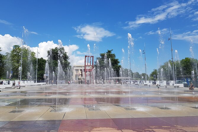 Geneva By E Bike United Nations Old Town Lake Fountain - Cannons, mosaics, and the center of the Old Town
