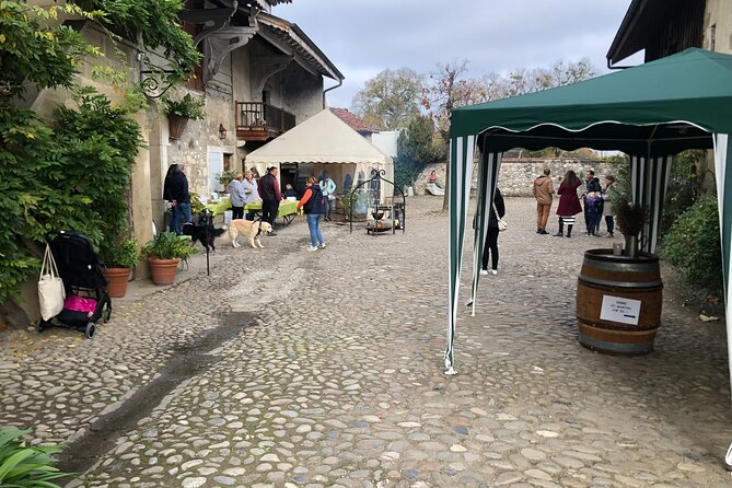 Geneva Countryside By E-Bike With Wine Tasting - Vernier Church and village pause