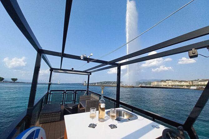 Geneva: Private Cruise on Lake Geneva with Aperitif - Passing Geneva’s beaches and lakeside park
