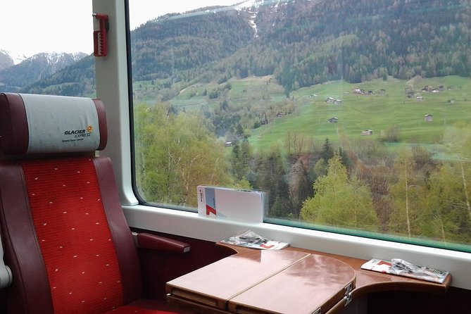 Glacier Express Panoramic Train Round Trip from Zürich With Private Guide - Boarding the Glacier Express in Chur