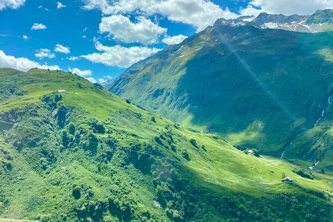 Glacier Express, Swiss Alps & Lucerne Tour | From Lucerne - Andermatt gives the day a welcome pause