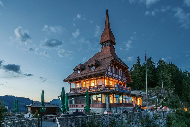Harder Kulm - Top of Interlaken - Cable Car Ticket - The restaurant at the top adds time and value