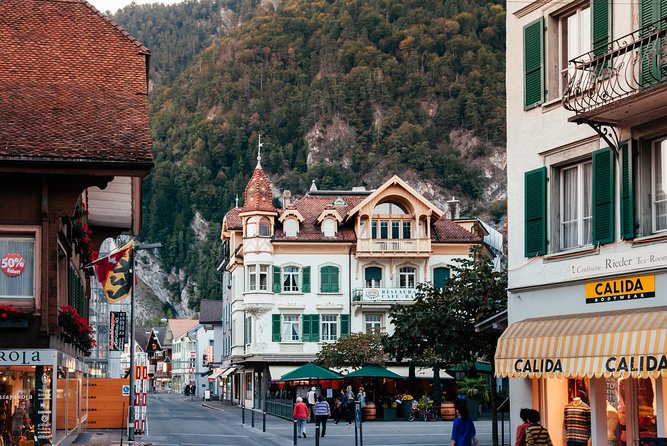 Interlaken 3-hours Private Walking Tour & Mt. Harder Excursion - Crossing the Aare to historic Unterseen