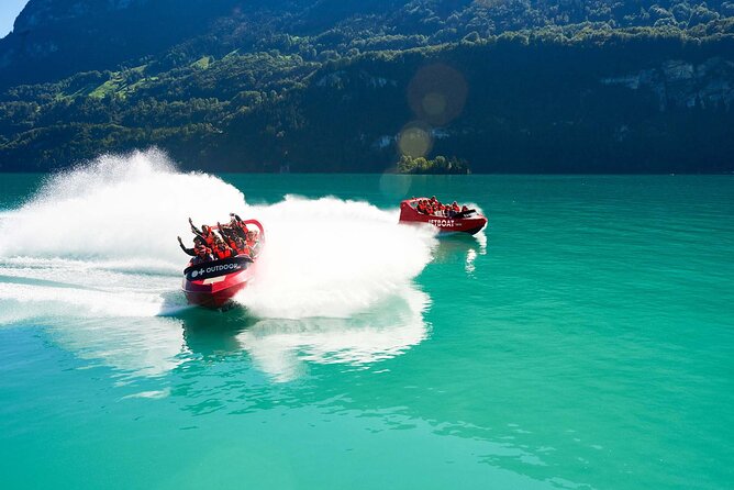 Jetboat Interlaken - Captains, Commentary, and Group Atmosphere