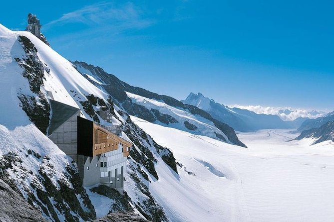 Jungfraujoch Day Trip from Lucerne with Eiger Express Gondola - The cogwheel train reaches the Top of Europe