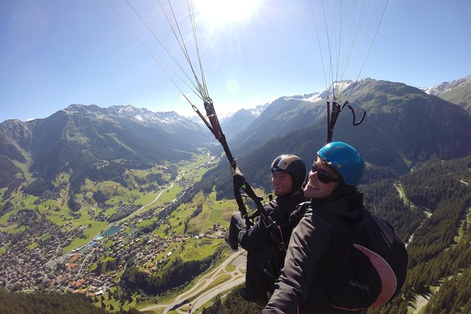 Klosters Tandem Paragliding Flight from Gotschna - From Klosters station to the Gotschna launch site