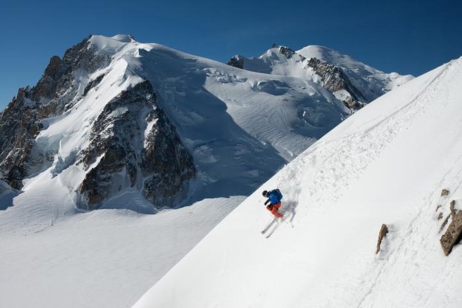 (KTG114) - Chamonix Skiing day from Geneva - Why Chamonix makes this a serious ski day