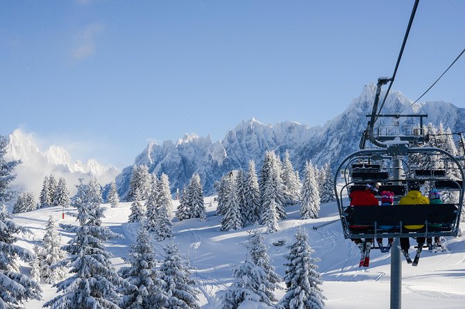 (KTG114) - Chamonix Skiing day from Geneva - Grand Montets, Lognan, and the advanced terrain