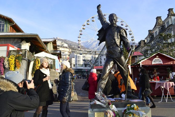 (KTG302) - Day Trip to Montreux & Château de Chillon from Geneva - Montreux: Freddie Mercury, flowers, and free time