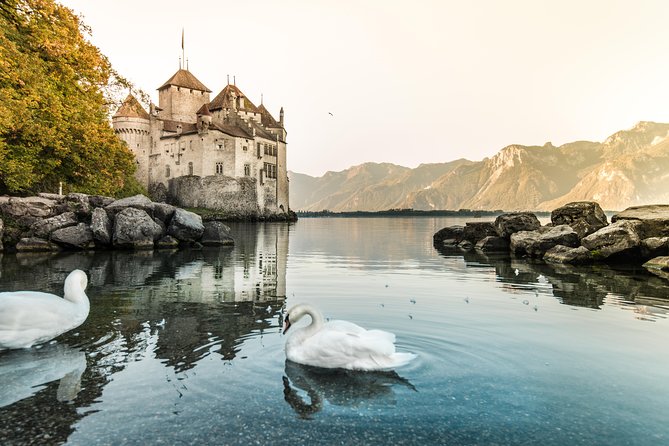 (KTL303) - Winter Tour Montreux and Chaplin's World from Lausanne - Chillon Castle beside Lake Geneva