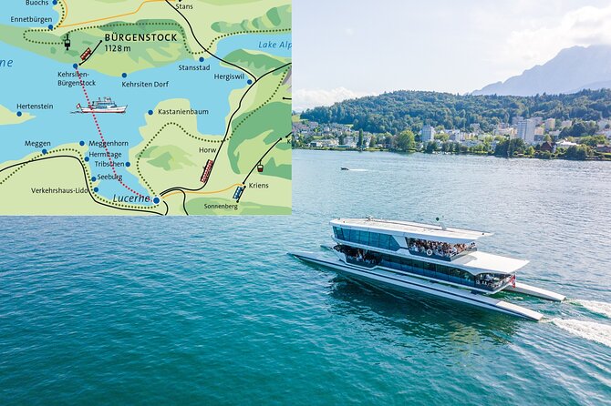 Lake Lucerne 1-Hour Catamaran Cruise - Choosing the best place to sit