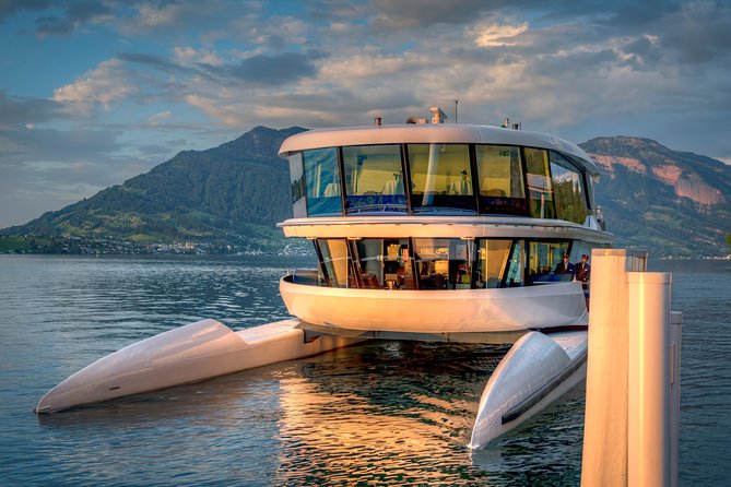 Lake Lucerne 1-Hour Catamaran Cruise - The route from Lucerne to Kehrsiten-Bürgenstock