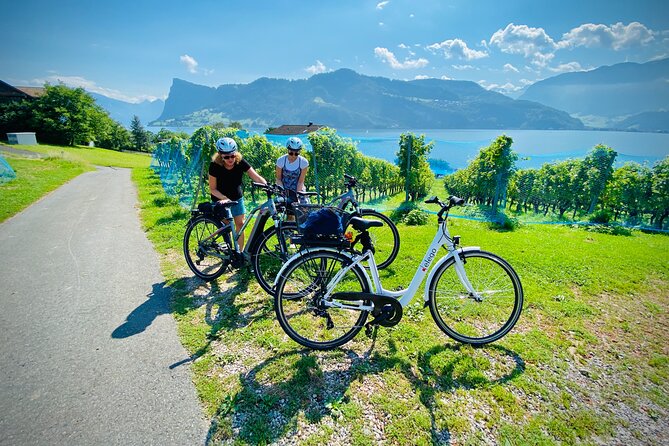 Lake Lucerne Peninsula e-Bike Tour - What the two-hour schedule gives you