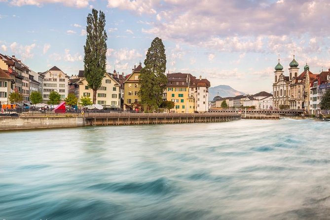 Lucerne Walking & Boat Tour: The Best Swiss Experience - The bridges and Lucerne’s design