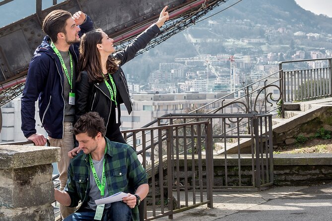 Lugano Fox Trail Galileo - Viewpoints, side streets, and the puzzle design