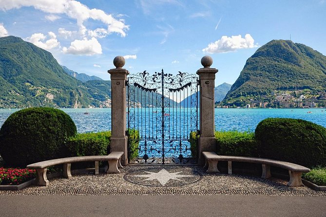 Lugano & Morcote, Lake Lugano, private guided tour, from Lugano - Crossing to Morcote by car