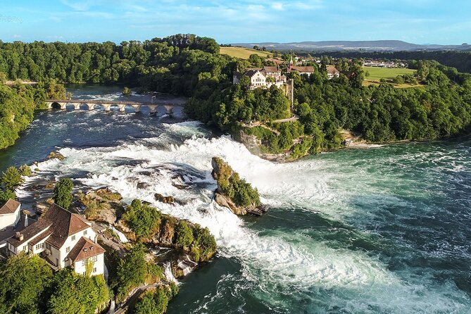 Morning group tour to Rhine falls - The 45-minute ride to the falls