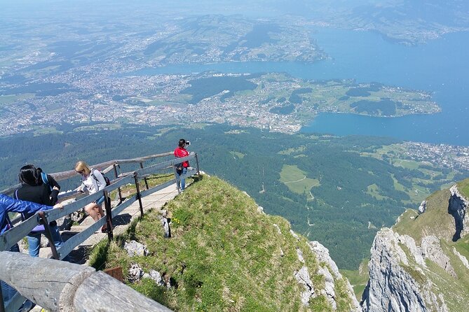 Mount Pilatus Summit from Lucerne With Lake Cruise - Down the world’s steepest cogwheel railway