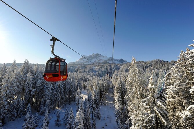 Mt. Pilatus Gondola and Aerial Cableway Ticket from Kriens - What the $83.60 price really includes