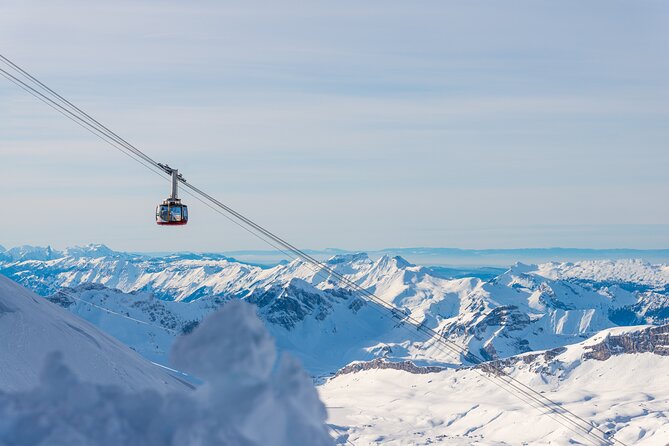 Mt Titlis Cable Car from Engelberg with Ice Flyer - Key points at a glance