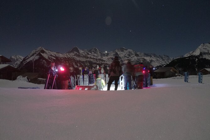 Night Sledding with Fondue - My verdict: book it for the whole evening