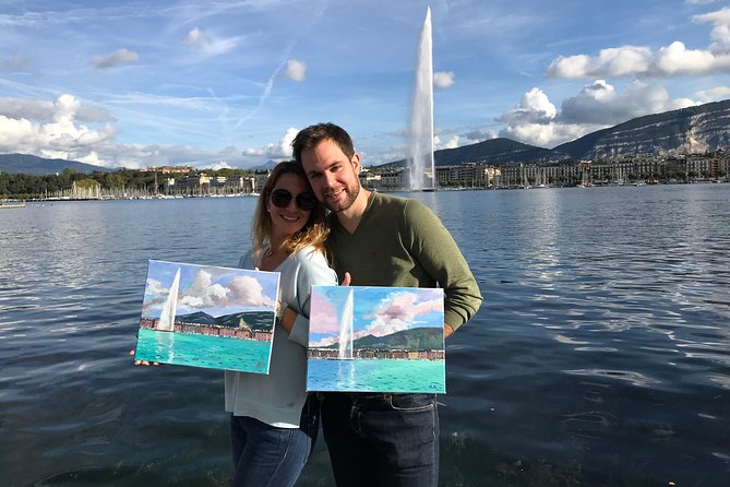 Painting Master Class by the Geneva Lake - A quiet art break beside Geneva’s lake