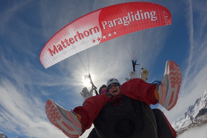Panoramic Paragliding Flight in Zermatt Matterhorn (15-20min) - Starting at the Gornergrat Railway station
