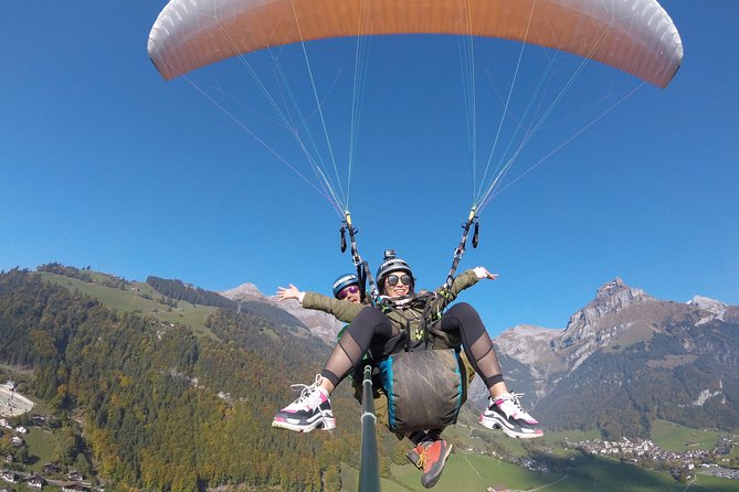 Paragliding Tandemflight Lucerne - Engelberg - What you may see around Engelberg