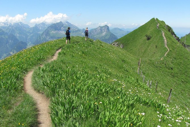 Peak to Peak Private Hiking Tour from Lucerne - Stoos gives you a gentle start before the hard walking