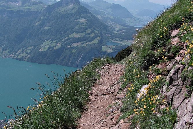Peak to Peak Private Hiking Tour from Lucerne - Wild hay farming adds a human story to the views