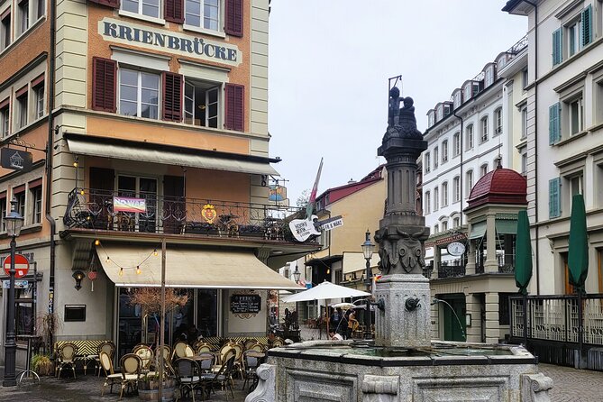 Private city tour in lucerne - Spreuer Bridge and the quieter side of the river