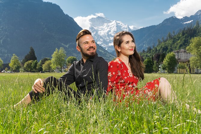 Private Photoshoot in Interlaken and Lake Thun - Unterseen brings a different town setting