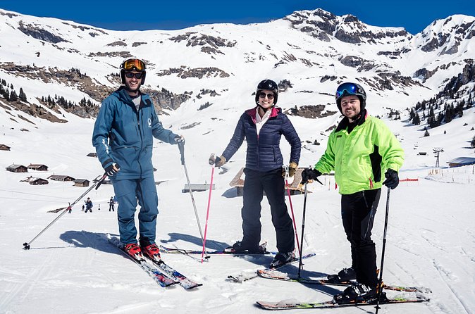 Private Ski Instructor in Engelberg, Switzerland - The glacier cave and Engelberg village