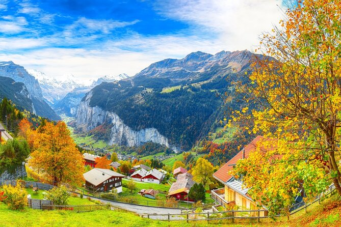 Private Top of Europe Day Trip from Lucerne with a Pro Guide - Switching trains beneath the big three mountains